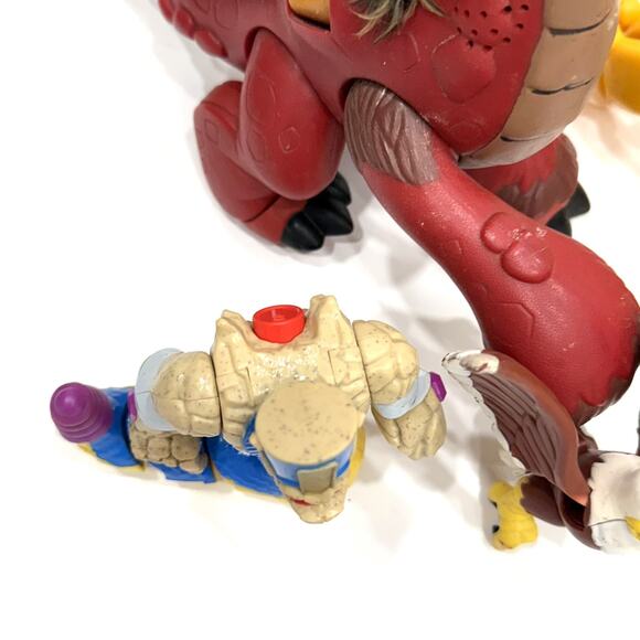 Imaginext Fisher Price lot of 8 Dragon Griffon Eagle Tiger Dinosaur Serpent - Picture 3 of 15
